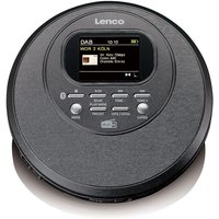 CD-500 - Tragbarer CD-Player mit Bluetooth, Dab+ Radio, Hörbuchfunktion, eingebautem Akku, Schwarz - Lenco CD-500 - Tragbarer CD-Player mit Bluetooth, Dab+ Radio, Hörbuchfunktion, eingebautem Akku, Schwarz - Lenco von Lenco