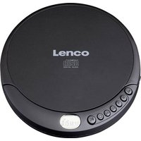 Lenco CD-010 Tragbarer CD-Player CD, CD-RW, CD-R Akku-Ladefunktion Schwarz von Lenco