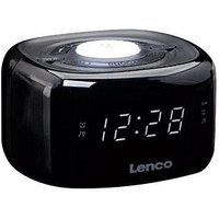 Lenco CR-12 Radiowecker schwarz Lenco CR-12 Radiowecker schwarz von Lenco