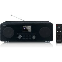 Lenco - DAR-061BK Digitalradio mit dab+, Bluetooth & cd, Schwarz von Lenco