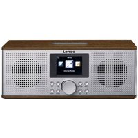 Lenco DIR-170 Internet Tischradio DAB+, UKW, Internet AUX, Bluetooth®, USB, Internetradio Walnuss von Lenco