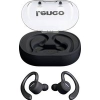 Lenco EPB-460BK Sport In Ear Headset Bluetooth® Schwarz Headset, Ohrbügel, Schweißresistent von Lenco