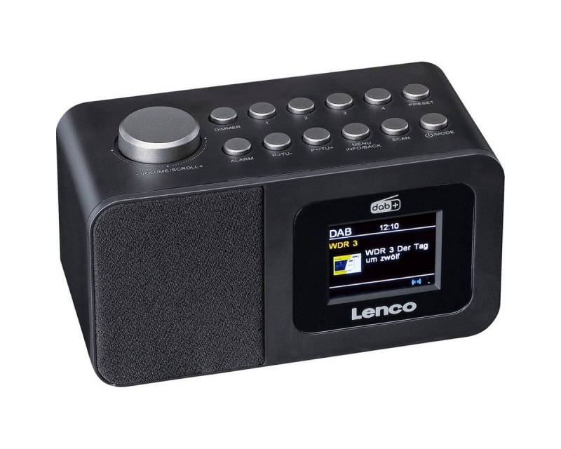 Lenco Radiowecker CR-625BK von Lenco