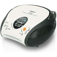 Lenco - SCD-24 - Stereo-Radio fm (CD-Player und Teleskopantenne) White von Lenco