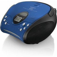 SCD-24 - Ghettoblaster - Schwarz, Blau (SCD24BLAU/SCHWARZ) - Lenco von Lenco