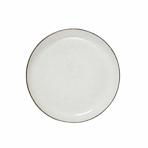 Lene Bjerre Dessertteller Amera Teller Kuchenteller Lunchteller White Sand 20,5 cm von Lene Bjerre