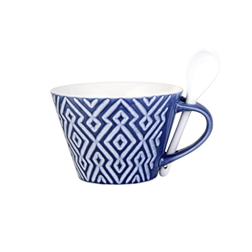 Lene Bjerre Tasse Abella, blau, Keramik von Lene Bjerre