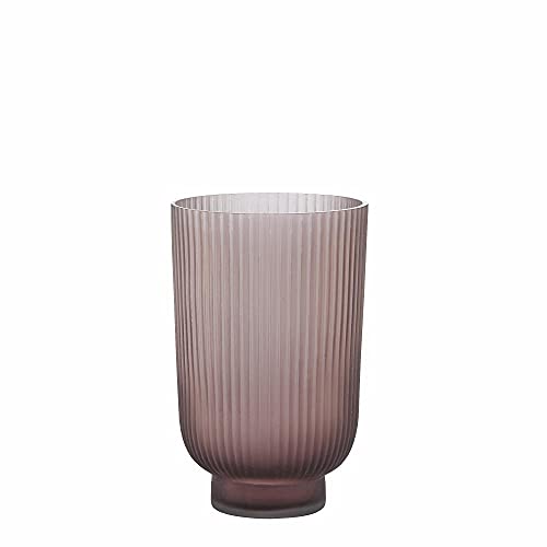 Lene Bjerre Vase Hermona, puder, Glas von Lene Bjerre