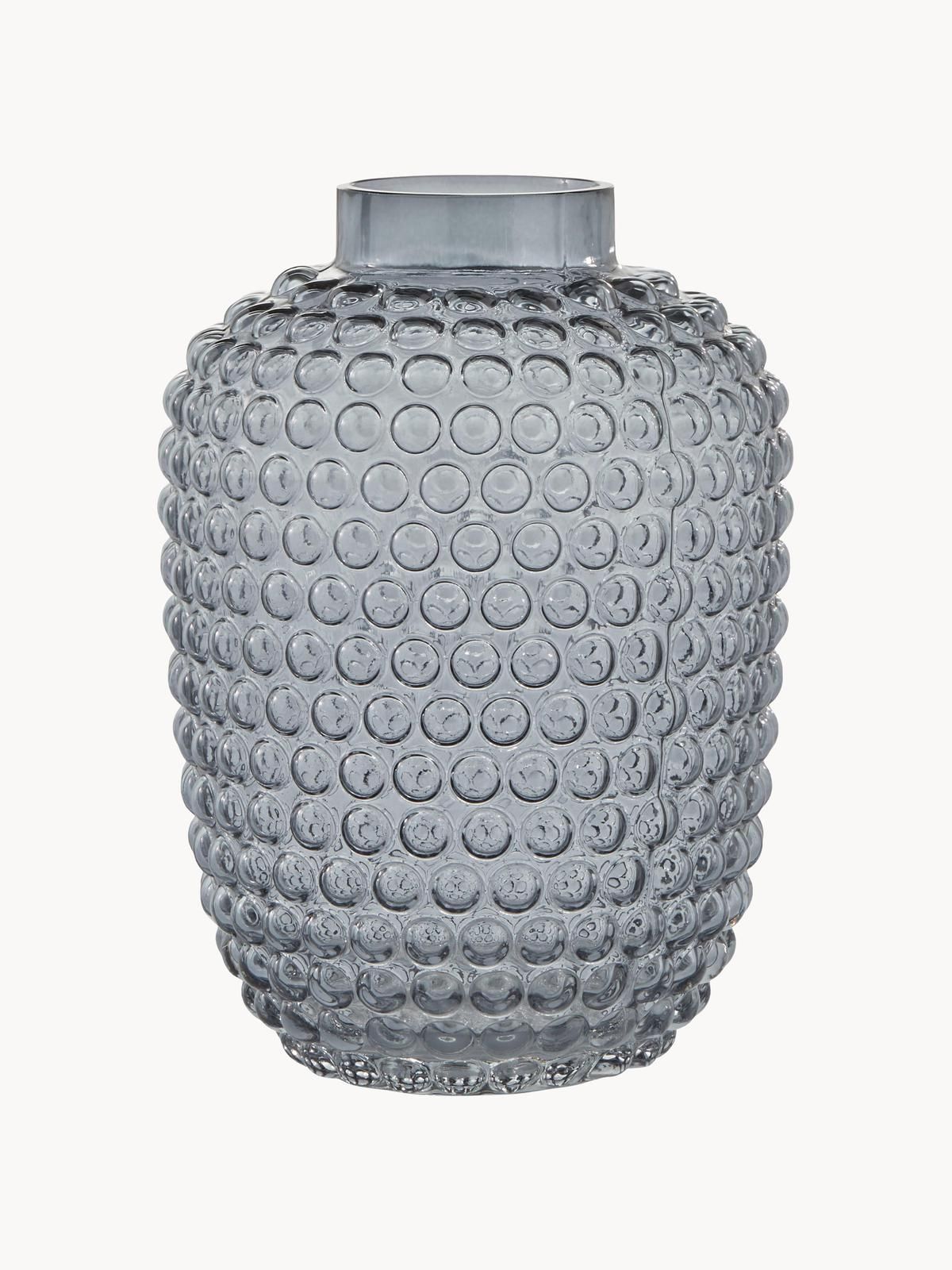 Mundgeblasene Glas-Vase Dorinia, H 25 cm von Lene Bjerre