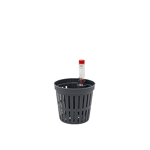 Leni Kulturtopf für Hydrokultur-Systeme Set mit Wasserstandsanzeiger | Größen zur Wahl 5-32 cm rund | Langlebiger Kunststoff (1er-Pack, Ø: 5cm | H: 5cm) von Leni