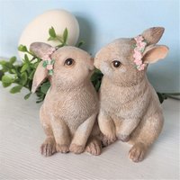 Osterhasen Hasenpaar Osterdekoration Osterhasen Hasenpaar Osterdekoration von Lenisalih