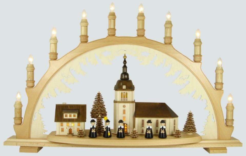 Lenk und Sohn Lichterbogen Dorfkirche Kurrende schwarz von Lenk und Sohn