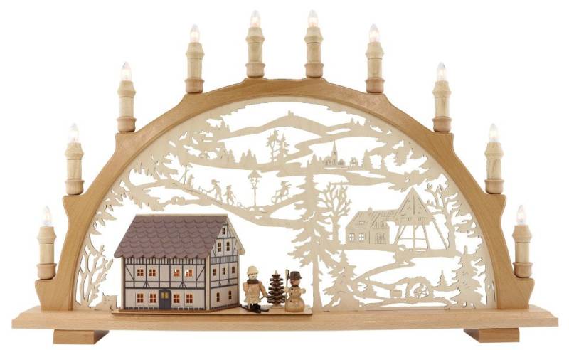Lenk und Sohn Osterhase Lenk und Sohn Schwibbogen Fachwerkhaus Winterfiguren von Lenk und Sohn