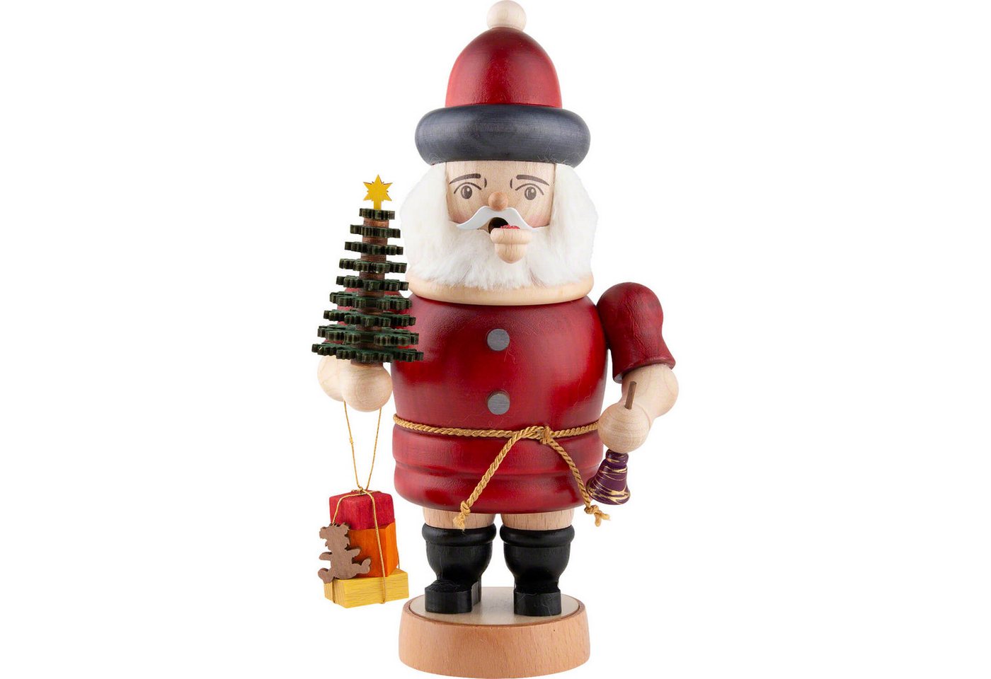 Lenk und Sohn Räuchermännchen Weihnachtsmann (19cm) Räuchermann von Kunstgewerbe Lenk & Sohn von Lenk und Sohn