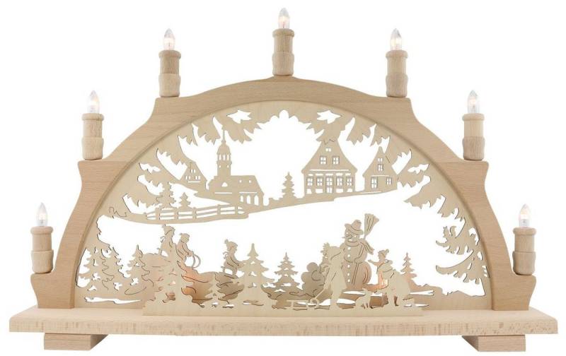Lenk und Sohn Schwibbogen Schwibbogen - Winterkinder - 7 flammig - Original Erzgebirge Lenk und Sohn Schwibbogen Schwibbogen - Winterkinder - 7 flammig - Original Erzgebirge von Lenk und Sohn