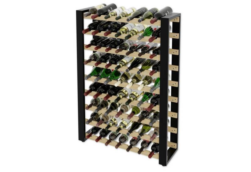 Lenmar Weinregal LOFT Weinregal aus Holz,Flaschenregal,Kellerregal,Regale,Weinständer von Lenmar