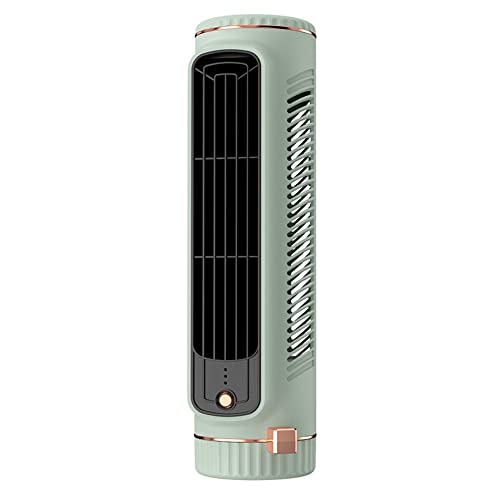 Lenotoon Turmventilator Ohne Fl¨¹gel, Luftk¨¹hler f¨¹r Den Schreibtisch, Tragbarer, Leiser B¨¹roventilator, f¨¹r Den Innenbereich im B¨¹ro und zu Hause, Gr¨¹n von Lenotoon