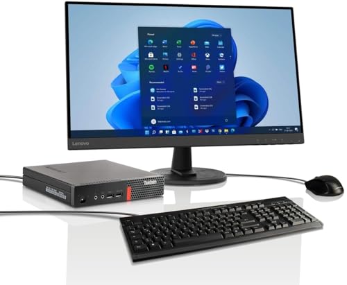 All-in-One Paket Lenovo 24-Zoll AMD A10 9700E Quad Computer mit 3 Jahren Garantie! AMD A10 9700E 4x3.50 GHz, 16 GB, 256 GB SSD, WLAN, Bluetooth, USB 3, Windows 11, MS Office - 8045 von Lenovo