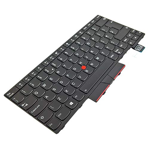 Lenovo 01HX527 NSK-ZB2BT T470 T480 Keyboard Backlight QWERTY UK English NEU Open Box von Lenovo