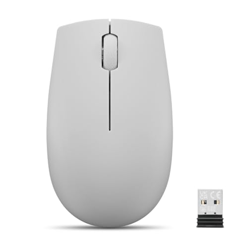 Lenovo 300 Wireless Compact Mouse|Arctic Grey von Lenovo
