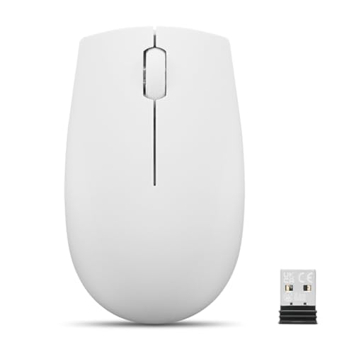 Lenovo 300 Wireless Compact Mouse|Cloud Grey von Lenovo