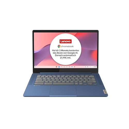 Lenovo Chromebook IdeaPad Slim 3 | 14" Full HD Display | MediaTek Kompanio 520 | 4GB RAM | 64GB SSD | ARM Mali-G52 Grafik | Chrome OS | QWERTZ | blau Lenovo Chromebook IdeaPad Slim 3 | 14" Full HD Display | MediaTek Kompanio 520 | 4GB RAM | 64GB SSD | ARM Mali-G52 Grafik | Chrome OS | QWERTZ | blau von Lenovo