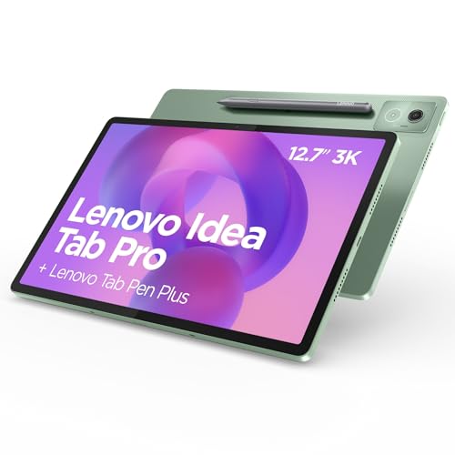 Lenovo Idea Tab Pro Tablet | 12.7" 3K Display | MediaTek Dimensity 8300 | 8GB RAM | 256GB eMMC | Android 14 | Seafoam Green | inkl. Pen Plus von Lenovo