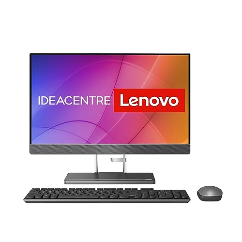 Lenovo IdeaCentre 5i All in One | 23,8" Full HD Display | Intel Core i5-13500H | 16GB RAM | 1TB SSD | Intel Iris Xe Grafik | Win11 Home | QWERTZ | grau | inkl. Tastatur & Maus | 3 Monate Premium Care von Lenovo