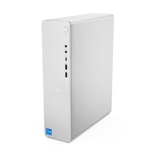 Lenovo IdeaCentre Tower Desktop PC 8L | Intel Core i5 | 16GB RAM | 512GB SSD | Intel UHD Grafik | Windows 11 | grau | QWERTZ| 3 Monate Premium Care von Lenovo