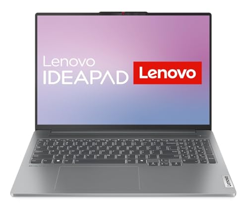 Lenovo IdeaPad Pro 5 AI Laptop | 16" 2.5K Display | AMD Ryzen 7 8845HS | 32GB RAM | 1TB SSD | AMD Radeon Grafik | Windows 11 Home | QWERTZ | grau | 3 Monate Premium Care von Lenovo