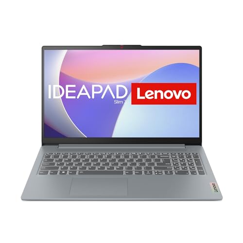 Lenovo IdeaPad Slim 3i Laptop | 15,6" Full HD Display | Intel Core i3-N305 | 8GB RAM | 256GB SSD | Intel UHD Grafik | Win11 Home | QWERTZ | grau | 3 Monate Premium Care von Lenovo