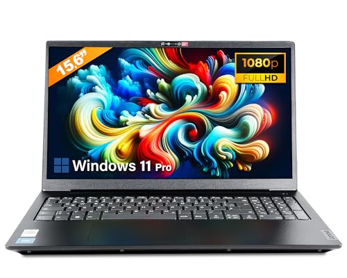 Lenovo - Schneller Laptop mit Intel Celeron N4500 2x2.80 GHz - 15.6 Zoll Full HD Notebook - 16GB DDR4 RAM - 512GB SSD - Webcam - Bluetooth - USB 3.2 - WLAN - inklusive Win 11 Pro + Greed Laptoptasche Lenovo - Schneller Laptop mit Intel Celeron N4500 2x2.80 GHz - 15.6 Zoll Full HD Notebook - 16GB DDR4 RAM - 512GB SSD - Webcam - Bluetooth - USB 3.2 - WLAN - inklusive Win 11 Pro + Greed Laptoptasche von Lenovo