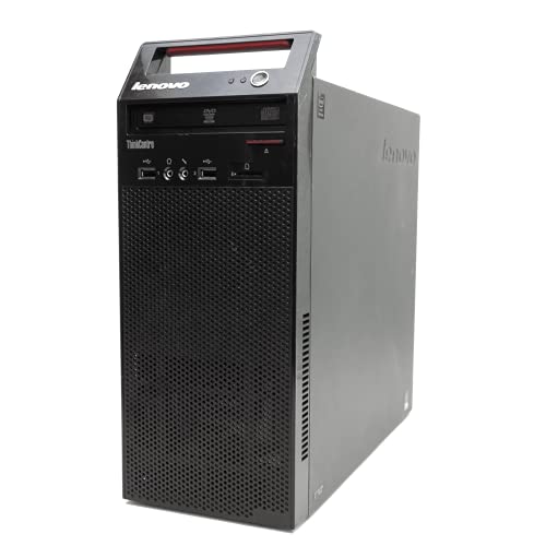 Lenovo ThinkCentre E73 Tower Pentium G3220 3,00 GHz 180 GB Serialport COM RS232 Parallel LPT Windows 10 Pro Computer Festes Unternehmen Büro Arbeit Plotter CNC Drucker (generalüberholt) von Lenovo