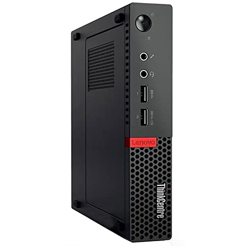 Lenovo ThinkCentre M710q Tiny Mini PC Computer (Generalüberholt) Intel i5-7400T RAM 16GB SSD 240GB Windows 10 Pro + Office 2021 von Lenovo