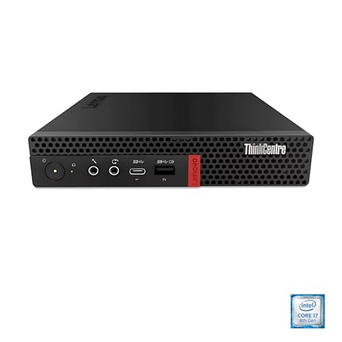 Lenovo ThinkCentre Mx20q Intel i7 8700 12-Thread 4.60 GHz Business Office Multimedia Mini Computer mit 3 Jahren Garantie! | 32 GB | 1000 GB SSD | USB 3.0 | WLAN | Win 11 Pro (Nur PC) von Lenovo