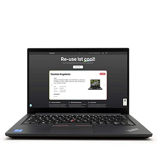 Lenovo ThinkPad E14 G2 Laptop | 14 Zoll | 1920 x 1080 | Intel Core i3-1115G4 | 16 GB DDR4 RAM | 256 GB NVMe | DE-QWERTZ | Windows 11 Pro | 1 Jahr Garantie | (Generalüberholt) von Lenovo