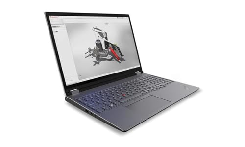 Lenovo ThinkPad P16 Gen 2 Workstation Laptop (2024) | 16 Zoll 2560 x 1600 QHD+ | Core i7-13700HX - 512 GB SSD Festplatte - 16 GB RAM | 16 Kerne @ 5 GHz Win 11 Pro Schwarz von Lenovo
