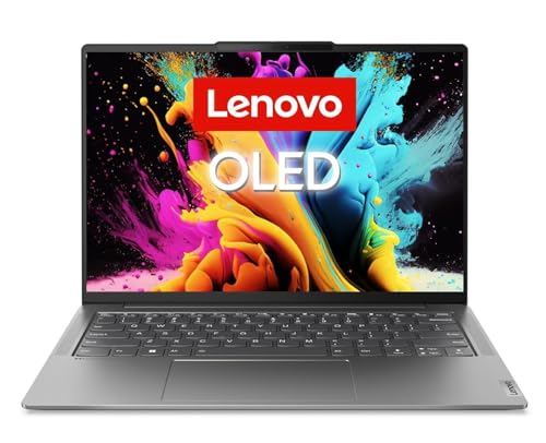 Lenovo Yoga Slim 6 Laptop | 14" WUXGA OLED Display | AMD Ryzen 5 7540U | 16GB RAM | 1TB SSD | AMD Radeon 740M Grafik | Win11 Home | QWERTZ | grau | 3 Monate Premium Care von Lenovo