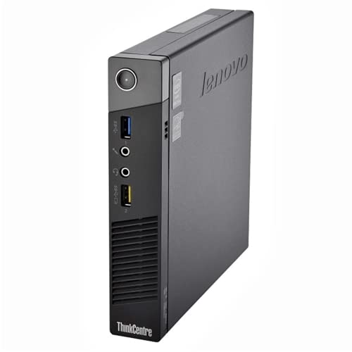 Mini-PC Lenovo ThinkCentre M93p Tiny i5 bis zu 3,6 GHz Serial RS232 WiFi Windows 10 NUC SMARTWORKING Büro Zuhause Schreibtisch (Generalüberholt) (8 GB RAM SSD 960 GB) von Lenovo