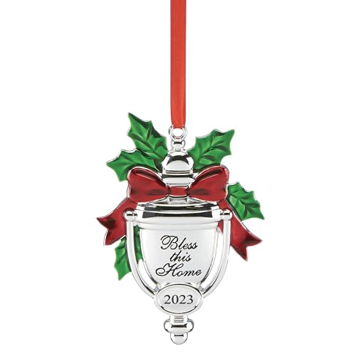 LENOX 2023 Bless This Home Ornament, 0,32, Metallic von Lenox