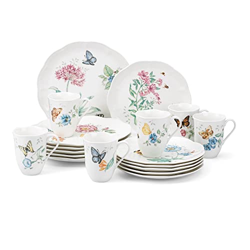 Lenox 6342794 Lenox Tafelservice Schmetterlingswiese, 18-teilig, weiß Lenox 6342794 Lenox Tafelservice Schmetterlingswiese, 18-teilig, weiß von Lenox