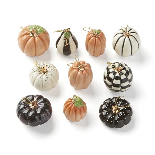 Lenox 889140 Mini Kürbis 10-teiliges Ornament Set von Lenox