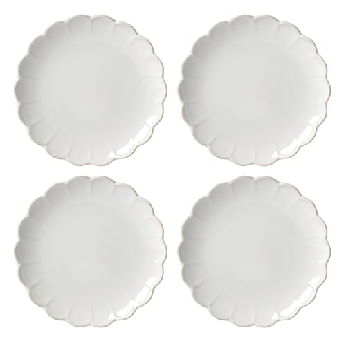Lenox 893544 Scallop 4-Piece Accent Plate Off-White French Perle Muschelschalen-Set, 4-teilig, Steinzeug, Cremeweiß Lenox 893544 Scallop 4-Piece Accent Plate Off-White French Perle Muschelschalen-Set, 4-teilig, Steinzeug, Cremeweiß von Lenox