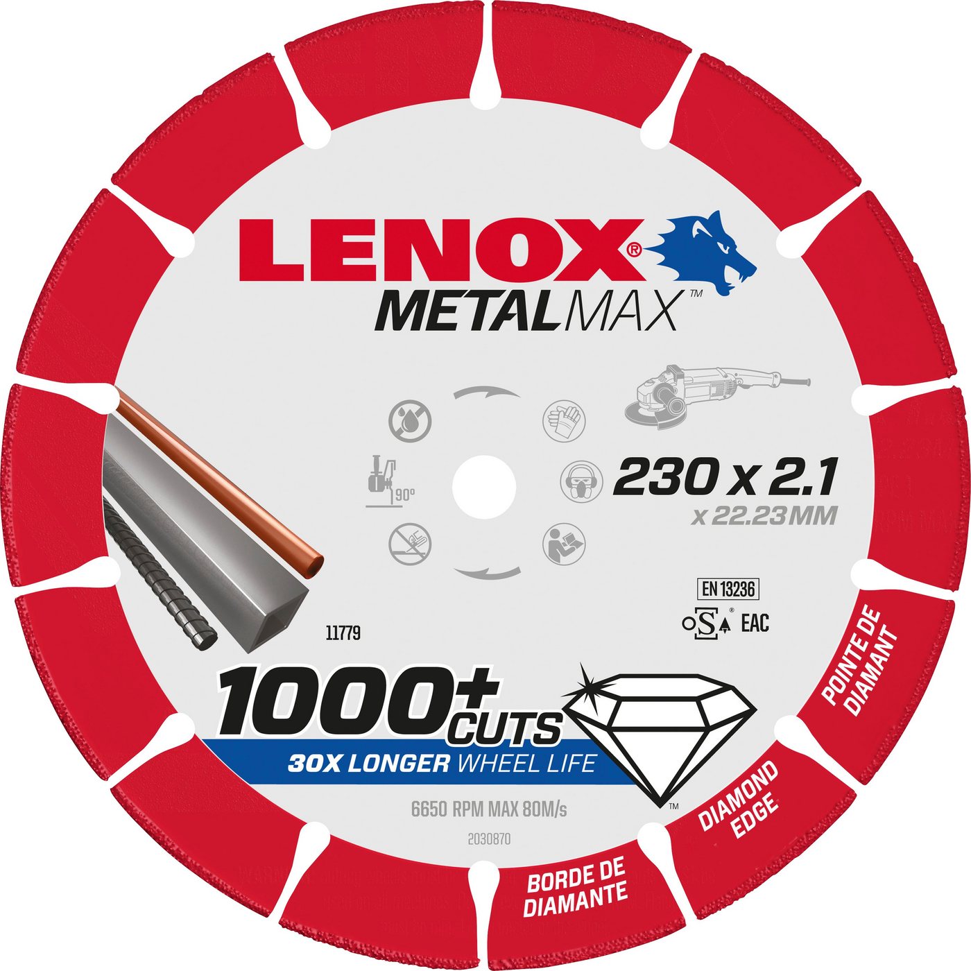 Lenox Diamanttrennscheibe 2030870 von Lenox
