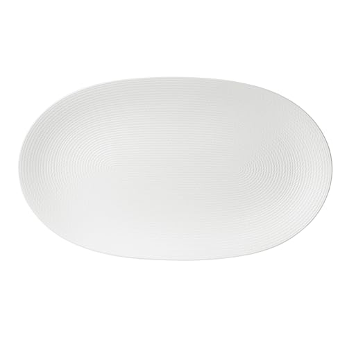 Lenox Lx Collective Tablett, oval, 1 kg, Weiß von Lenox