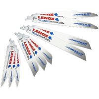 Lenox Säbelsägeblatt "1214412RKD Set 12-tlg. für Abbrucharbeiten", 3x 6066R, 3x 6114R, 2x 9114R, 2x 966R, 2x 960R von Lenox