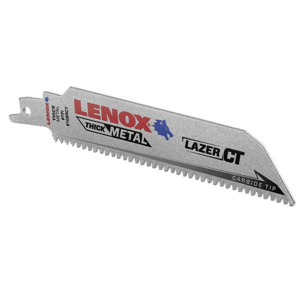 Lenox Säbelsägeblatt Lenox 2014220 HM-Säbelsägeblatt Lazer CT für Metall 2mm 152x25x1,3mm S Lenox Säbelsägeblatt Lenox 2014220 HM-Säbelsägeblatt Lazer CT für Metall 2mm 152x25x1,3mm S von Lenox