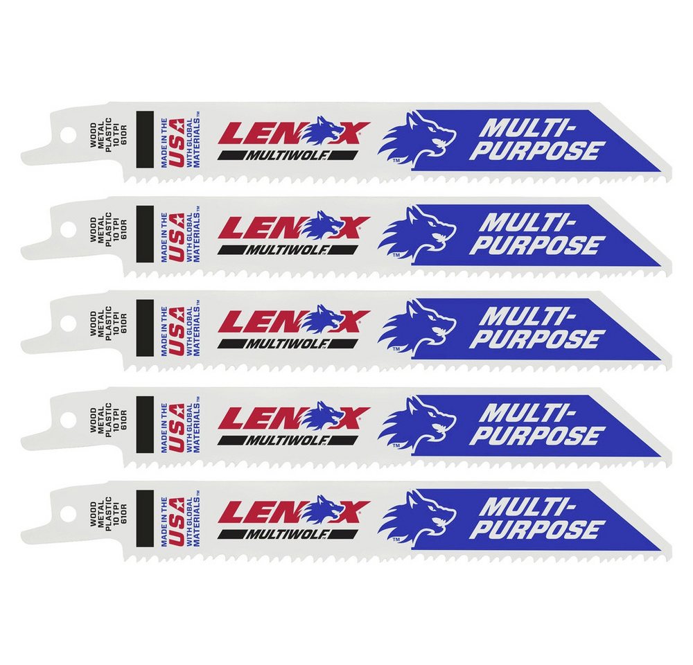 Lenox Säbelsägeblatt Lenox 20562610R BIM-Säbelsägeblatt für Universalanwendungen 152x19x0,9 Lenox Säbelsägeblatt Lenox 20562610R BIM-Säbelsägeblatt für Universalanwendungen 152x19x0,9 von Lenox