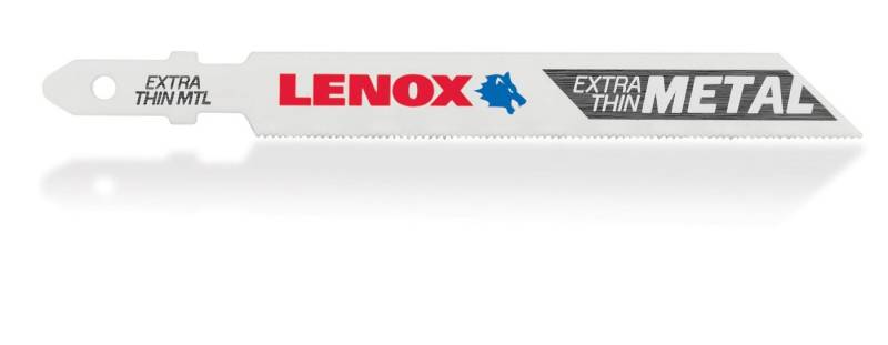 Lenox Stichsägeblatt 1991578 Bi-Metall 92 x 10 x 0,9mm 32ZPZ (5-St), T-Schaft, für Metall (1,6mm) von Lenox