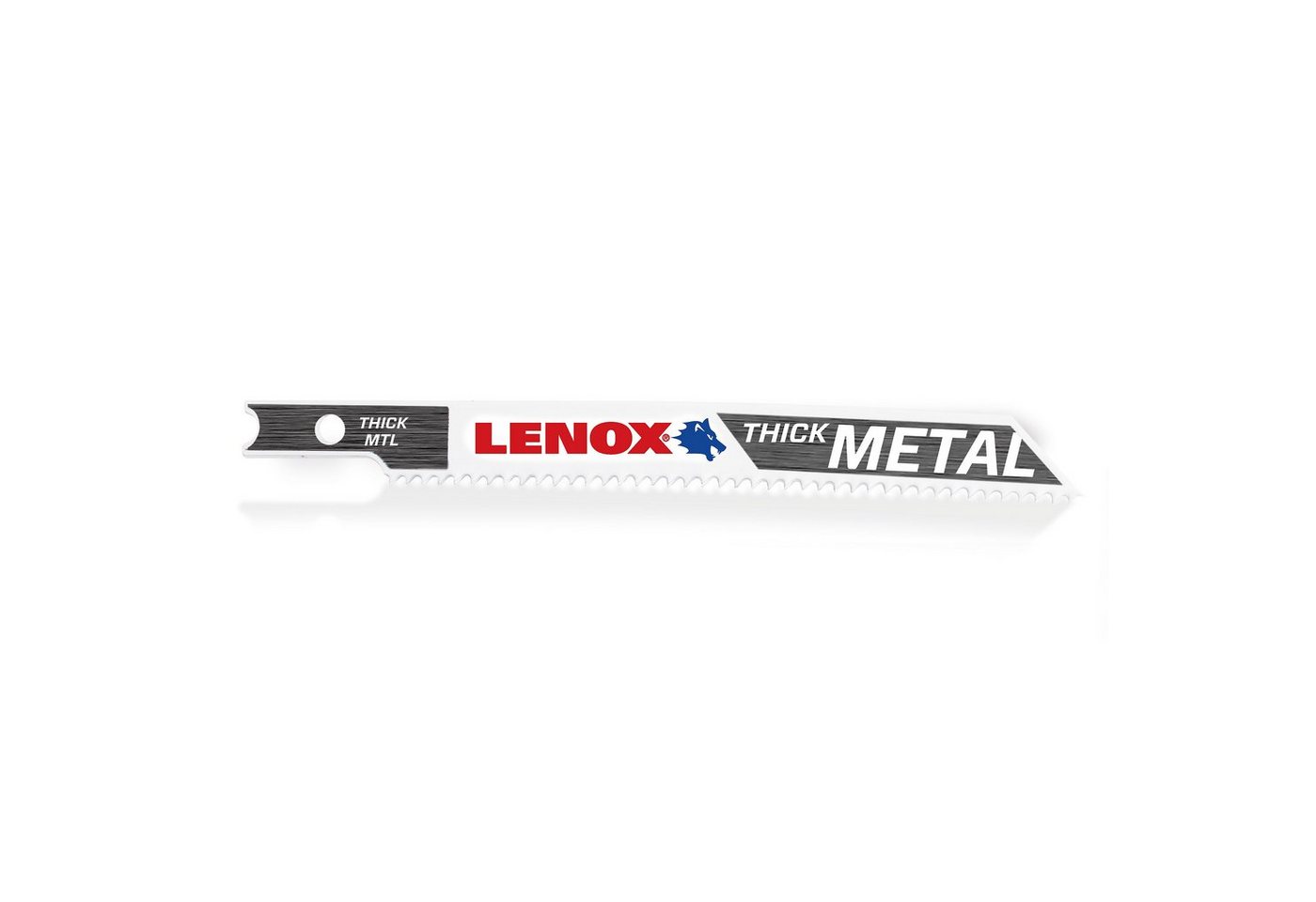 Lenox Stichsägeblatt 1991597 Bi-Metall Power Arc 92 x 10 x 0,9mm 14ZPZ (5-St), U-Schaft, für Metall (2,4mm) von Lenox